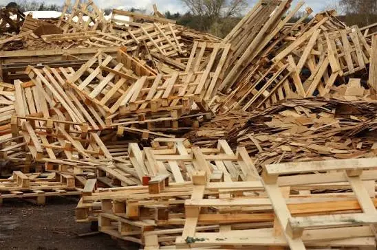 Rifiuti di pallet in legno